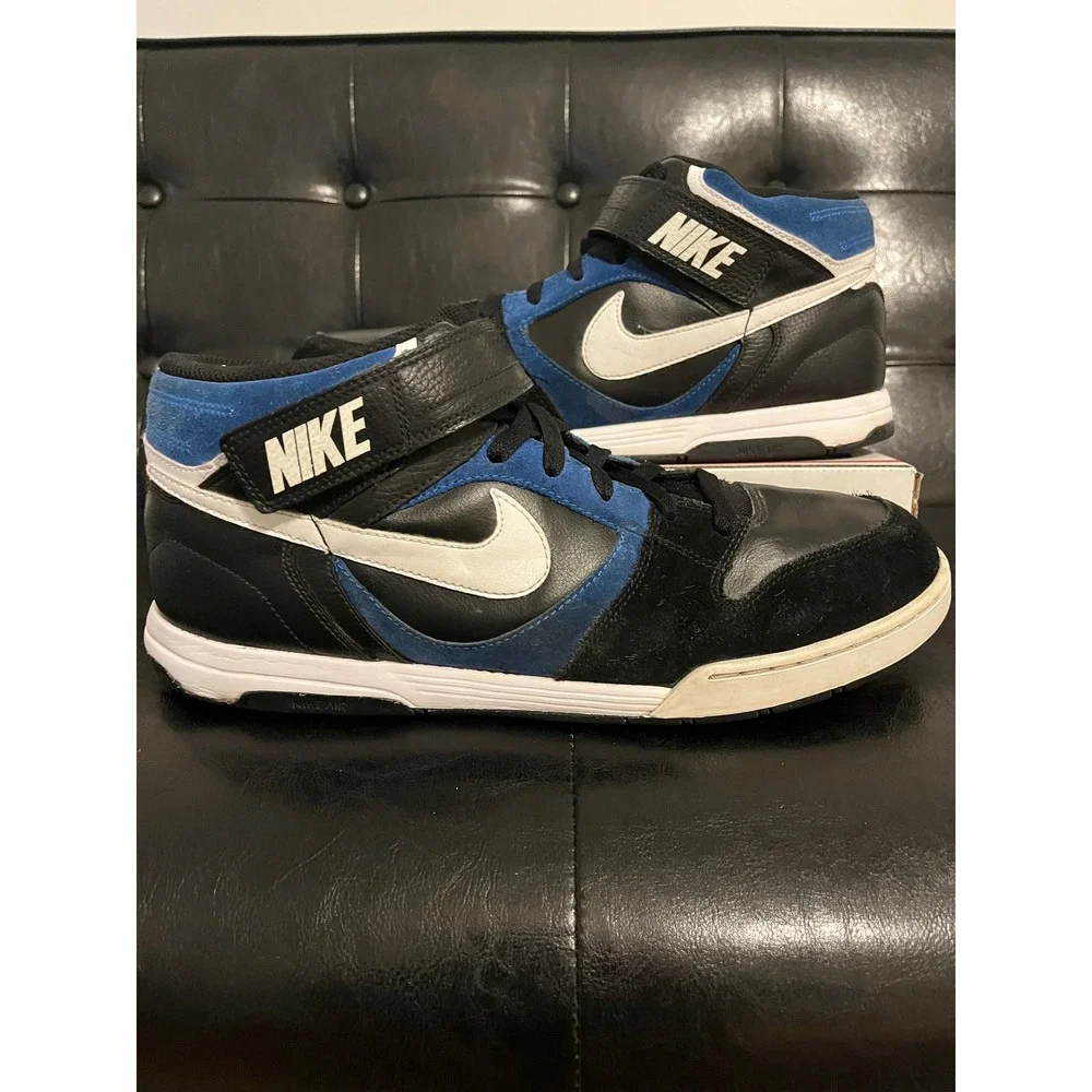 Nike Air Twight Mid 2 Black White Team Royal